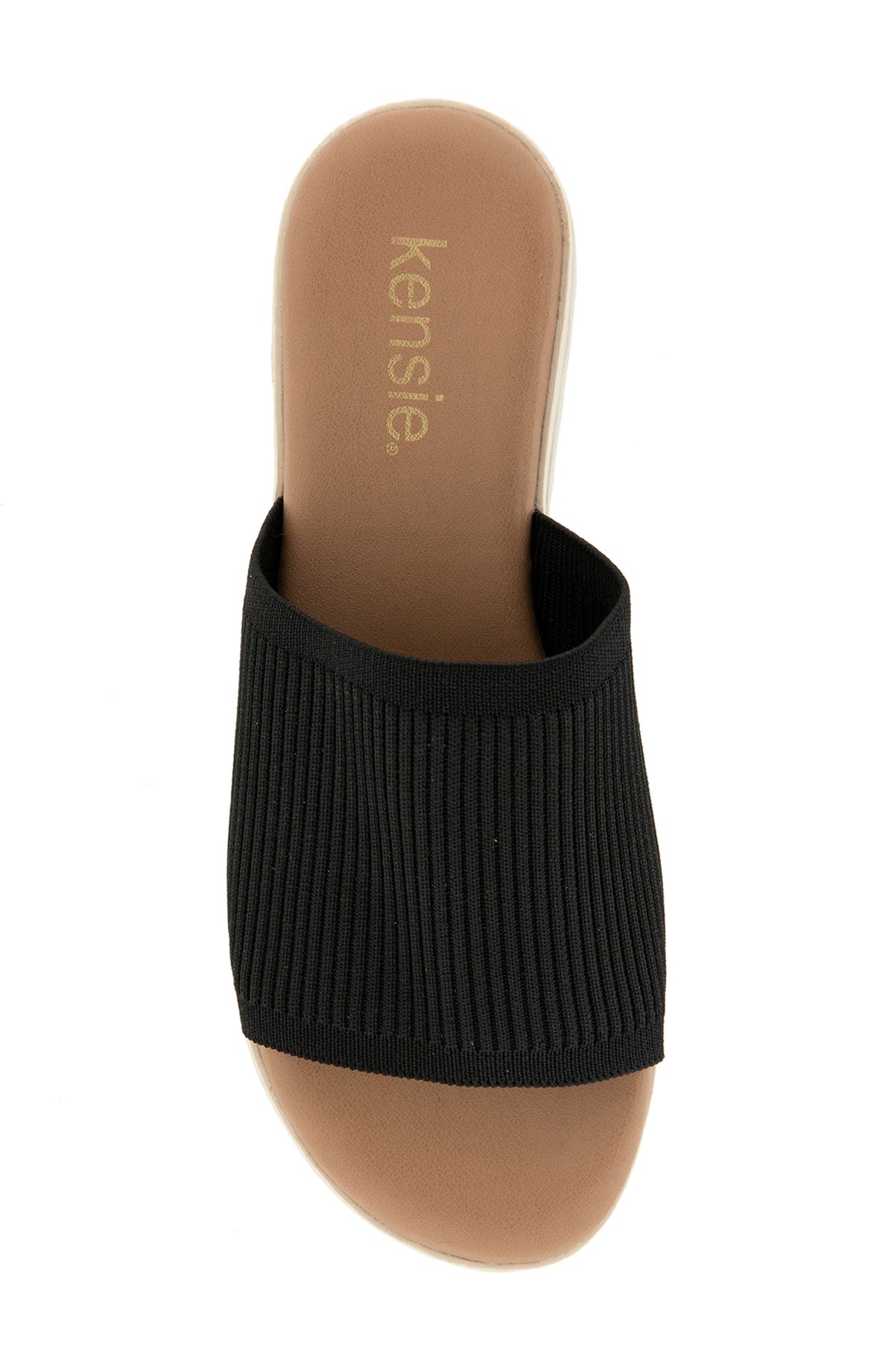 Kensie Ellie Wedge Slide Sandal
