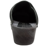 KLÄGN KLÄGN Men's Axel Leather Open Back Wooden Clogs