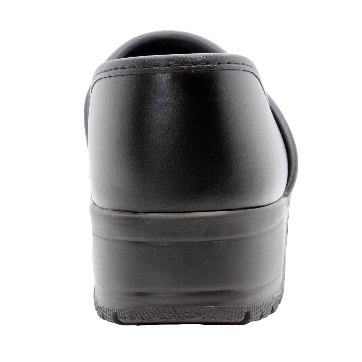 BJORK BJORK Flex Pro Closed Back Black Leather Clogs