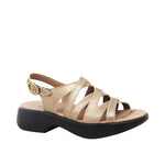 Dromedaris Golden Eagle Leather Strappy Sandals