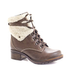 Dromedaris Kara Leather & Shearling Boot