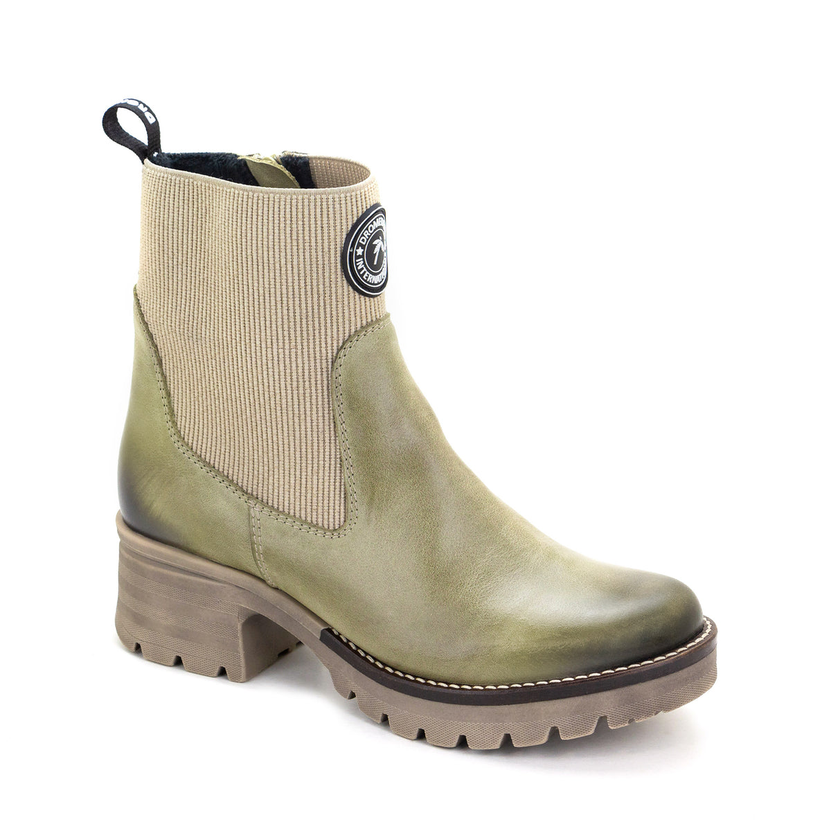 Dromedaris Kat Short Leather Boot