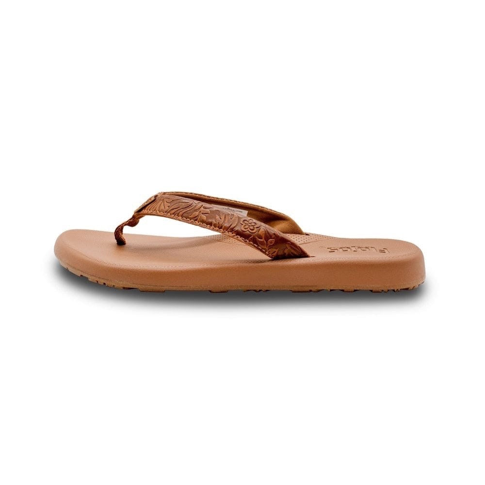 FloJos Women's Rosita Artisan Memory Foam Slides