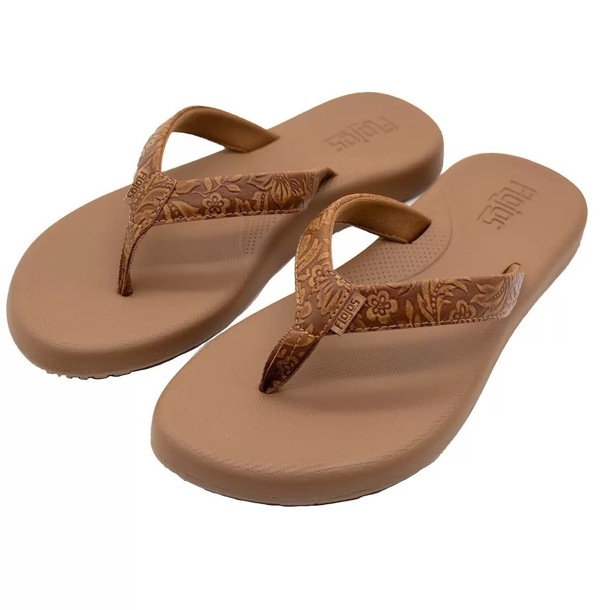 FloJos Women's Rosita Artisan Memory Foam Slides
