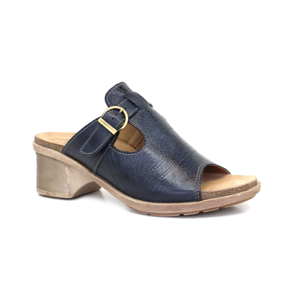 Dromedaris Sharon Leather Mule Sandals