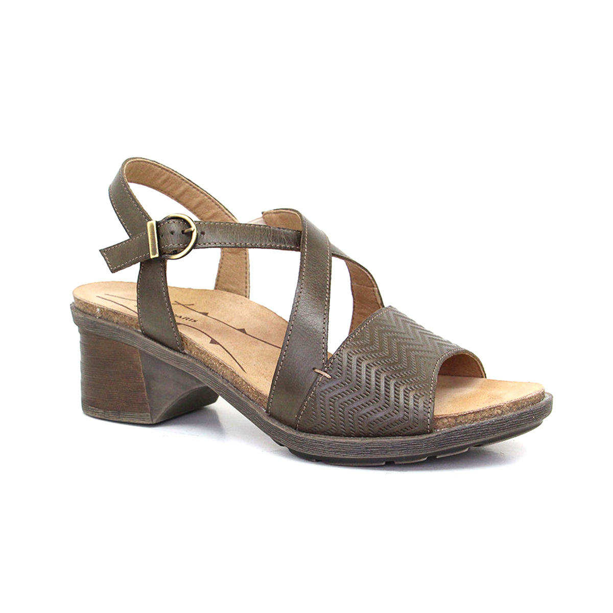 Dromedaris Sienna Adjustable Leather Sandal