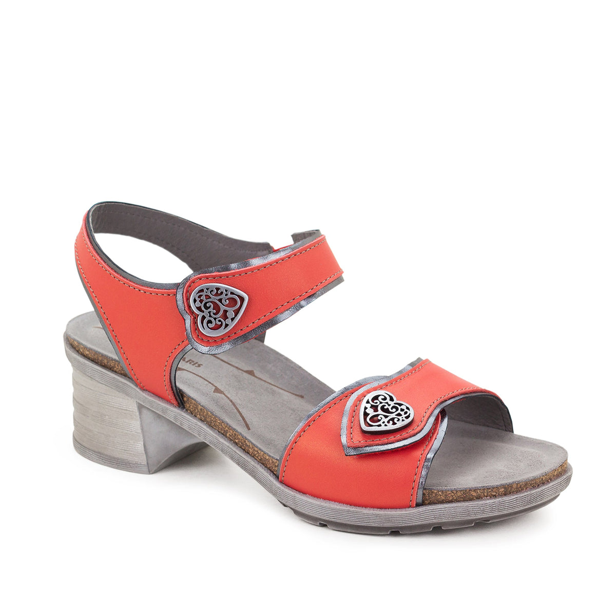 Dromedaris Silvie Adjustable Leather Sandals