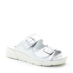 Dromedaris Terry Slip-On Leather Sandal