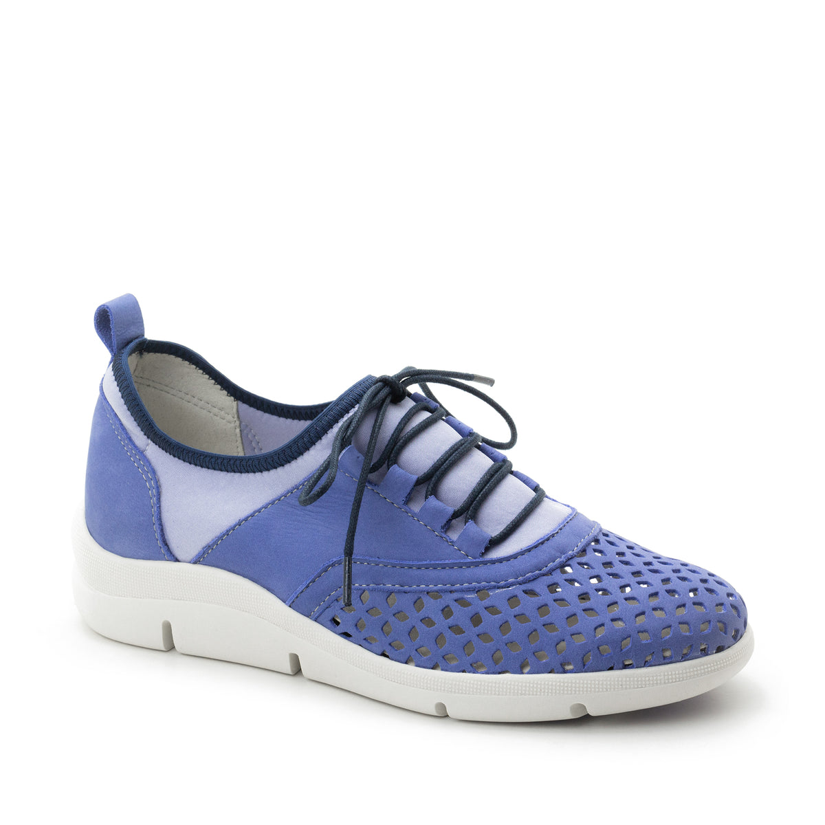 Dromedaris Valene Perforated Leather Comfort Shoe