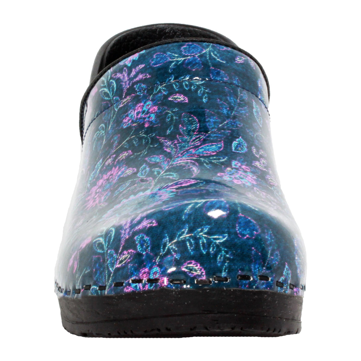 BJORK BJORK PROFESSIONAL Atalie Printed Leather Clogs