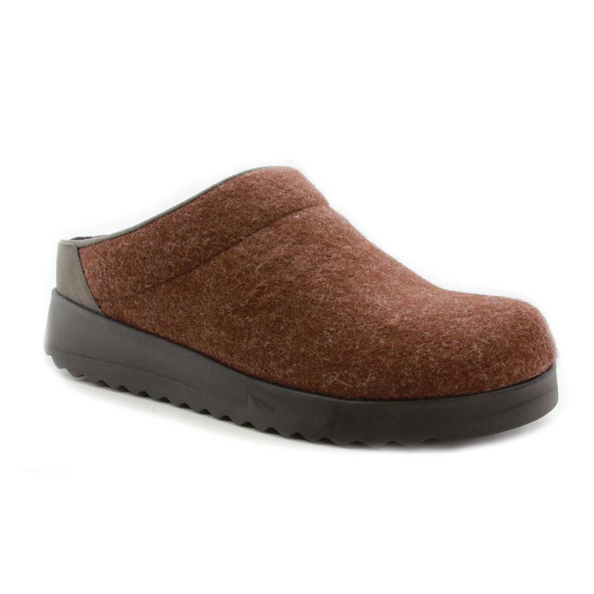 KLÄGN KLÄGN Men's Indoor / Outdoor Slipper Clog Brown / EU-44