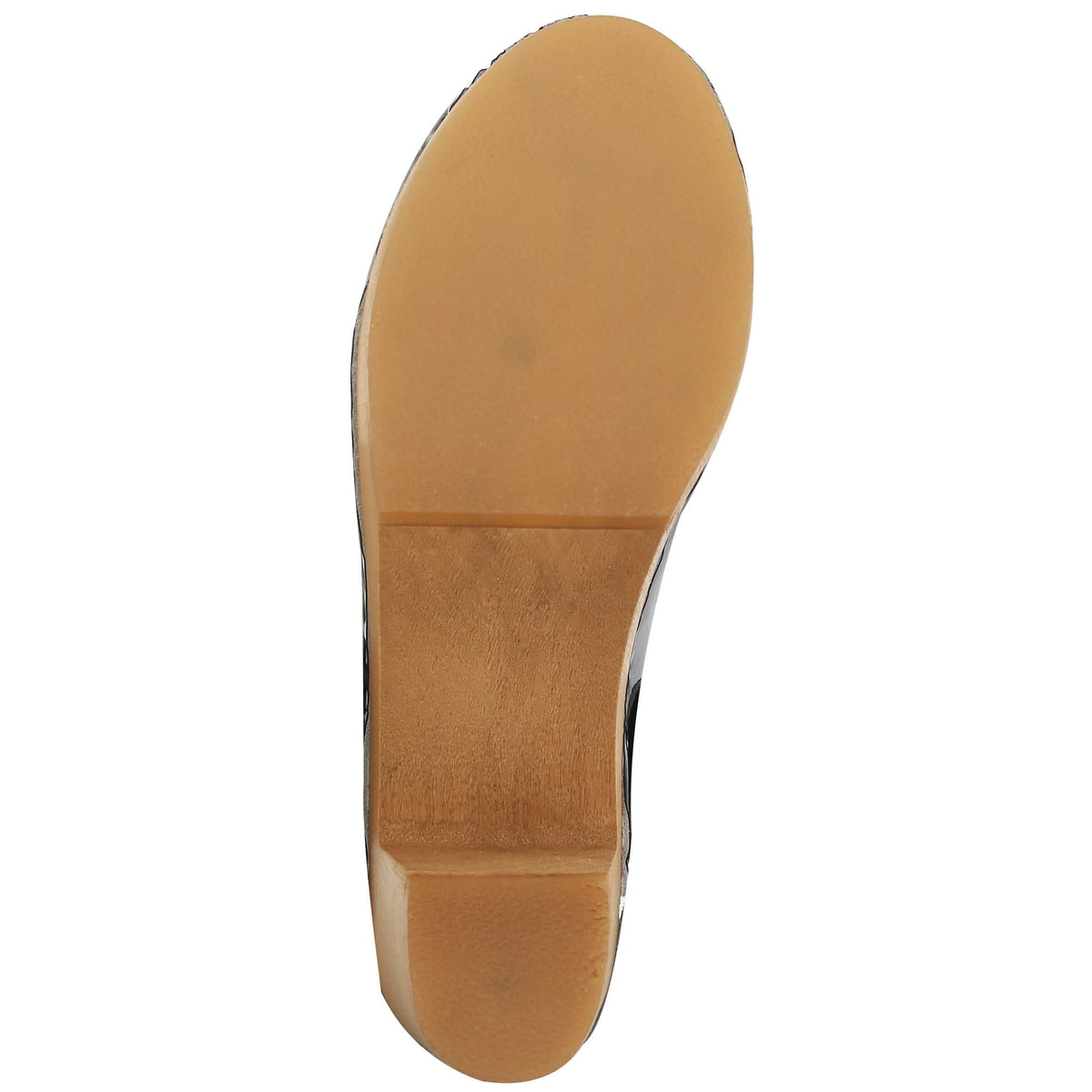 BJORK BJORK MARGARETA Swedish Wood Clog Sandals in Oiled Leather