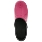 BJORK BJORK PRO ELSA Patent Leather Clogs in Fuchsia