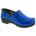 BJORK 757406-30-36 BJORK PRO ELSA Patent Leather Clogs Blue / EU-36