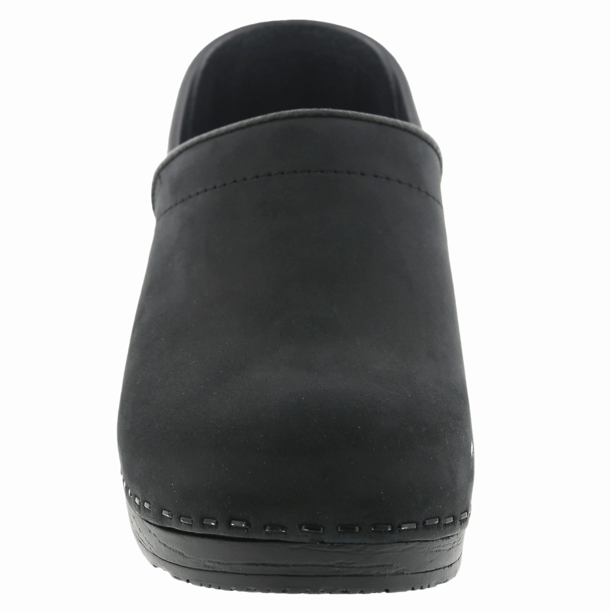 BJORK BJORK PRO LEAH Black Oiled Leather Clogs