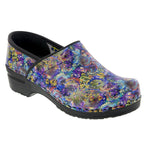 BJORK 757614-90-36 BJORK PROFESSIONAL Fleur Leather Clogs Multi / EU-36