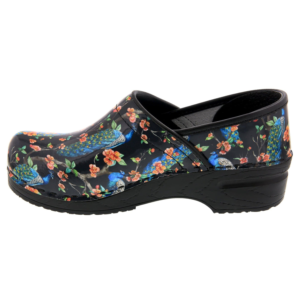 BJORK BJORK PROFESSIONAL Peacock Leather Clogs
