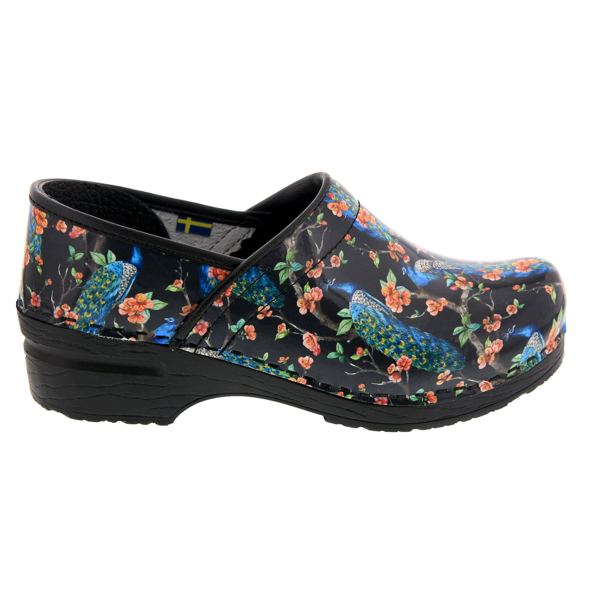 BJORK BJORK PROFESSIONAL Peacock Leather Clogs