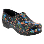 BJORK 757624-90-36 BJORK PROFESSIONAL Peacock Leather Clogs Multi / EU-36