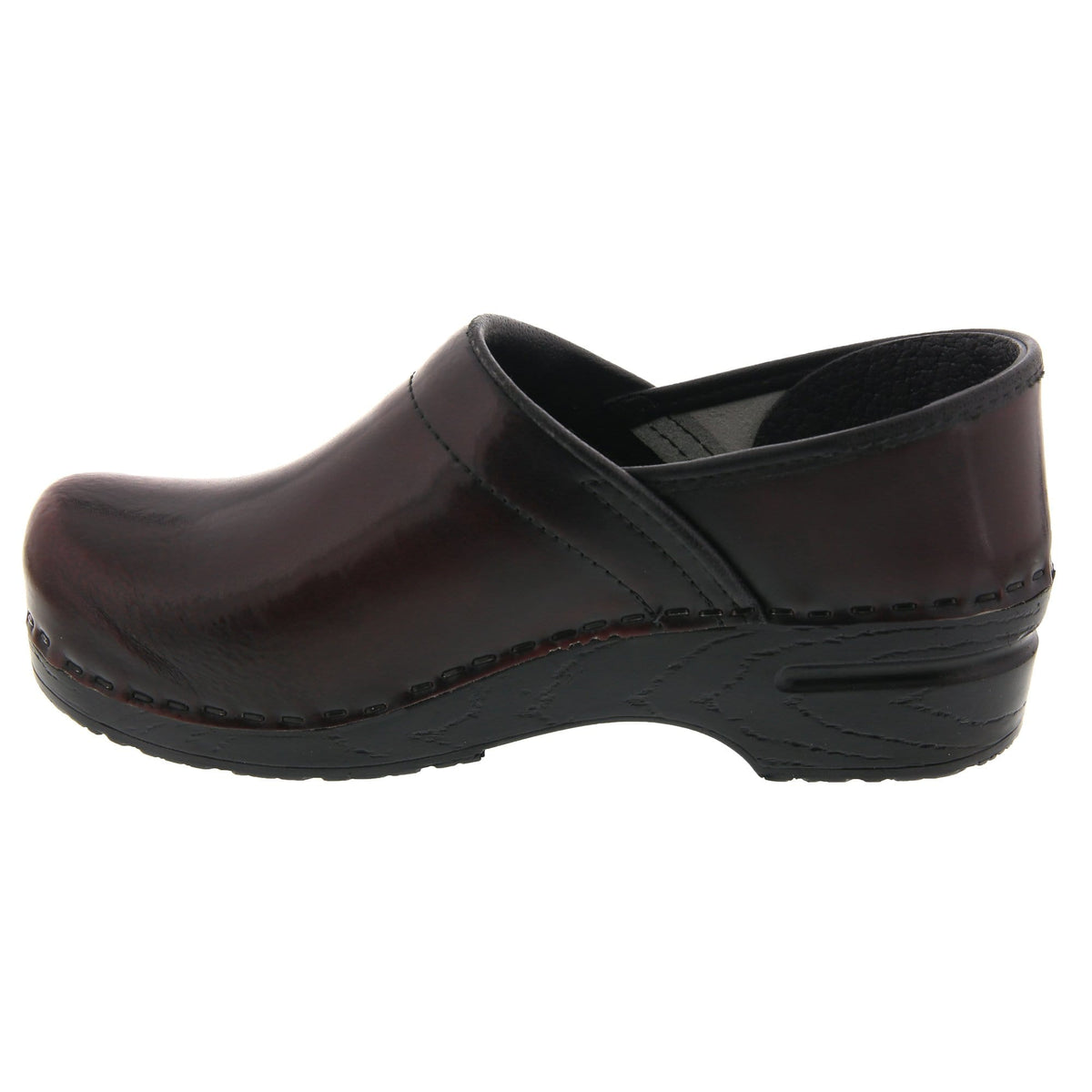 BJORK BJORK PROFESSIONAL Women's Bordeaux Cabrio Leather Clogs