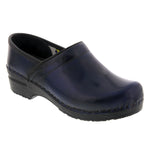 BJORK 757806-29-36 BJORK PROFESSIONAL Women's Cabrio Leather Clogs Navy / EU-36