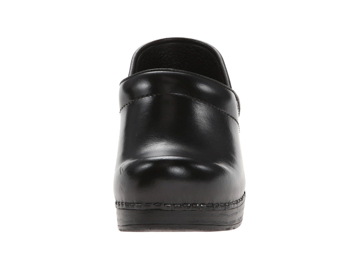Dansko DANSKO Men's Professional Black Cabrio Leather Clogs