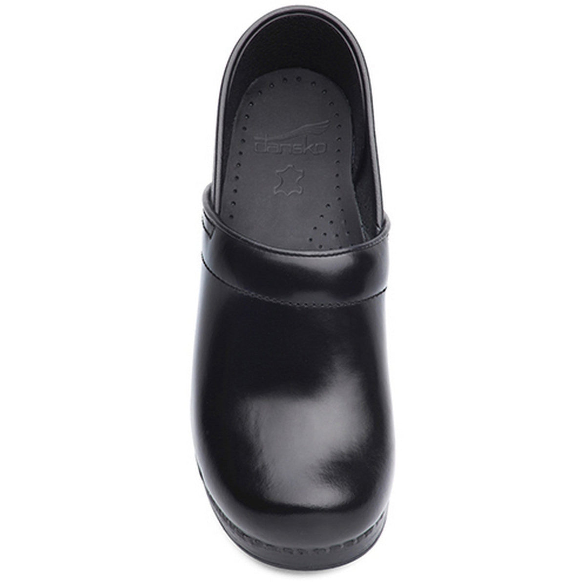 Dansko DANSKO Professional Black Cabrio Leather Clogs