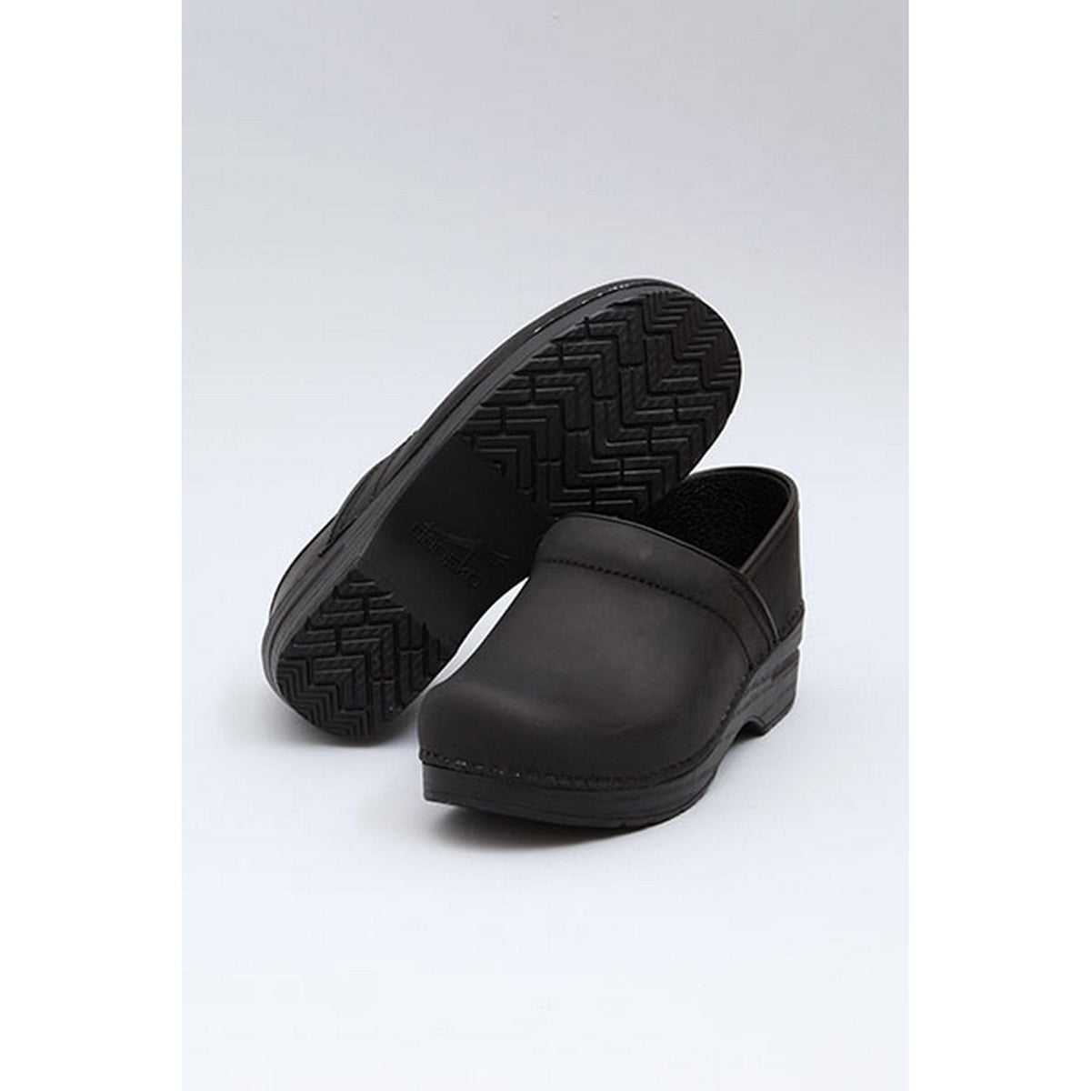 Dansko DANSKO WIDE Professional Black Oiled Leather Clogs