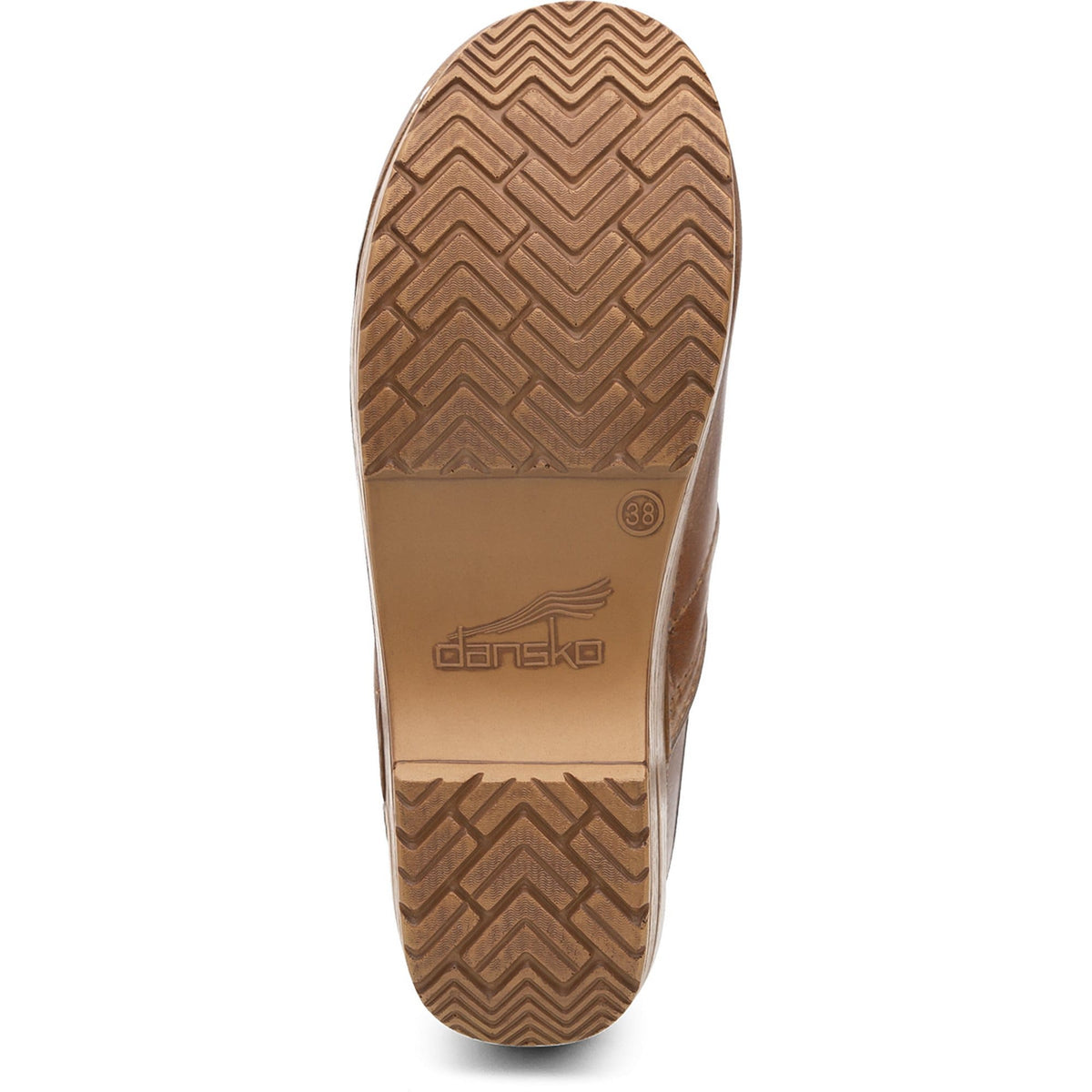 Dansko DANSKO WIDE Professional Honey Distressed Leather Clogs