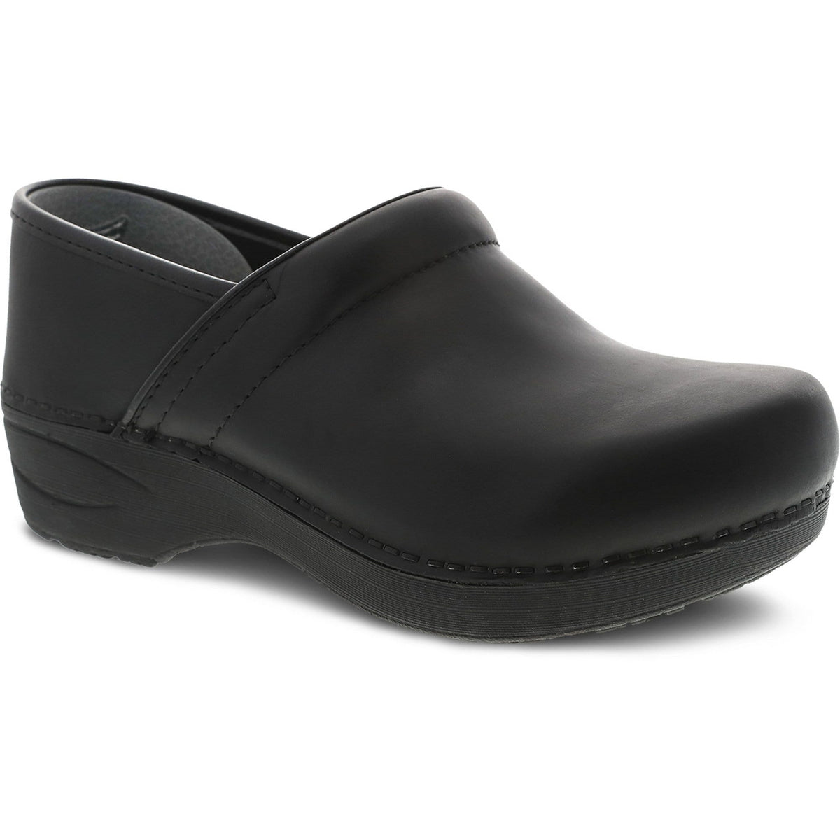 Dansko 3950470202-36 DANSKO XP 2.0 Waterproof Pull Up Leather Clogs Black / EU-36