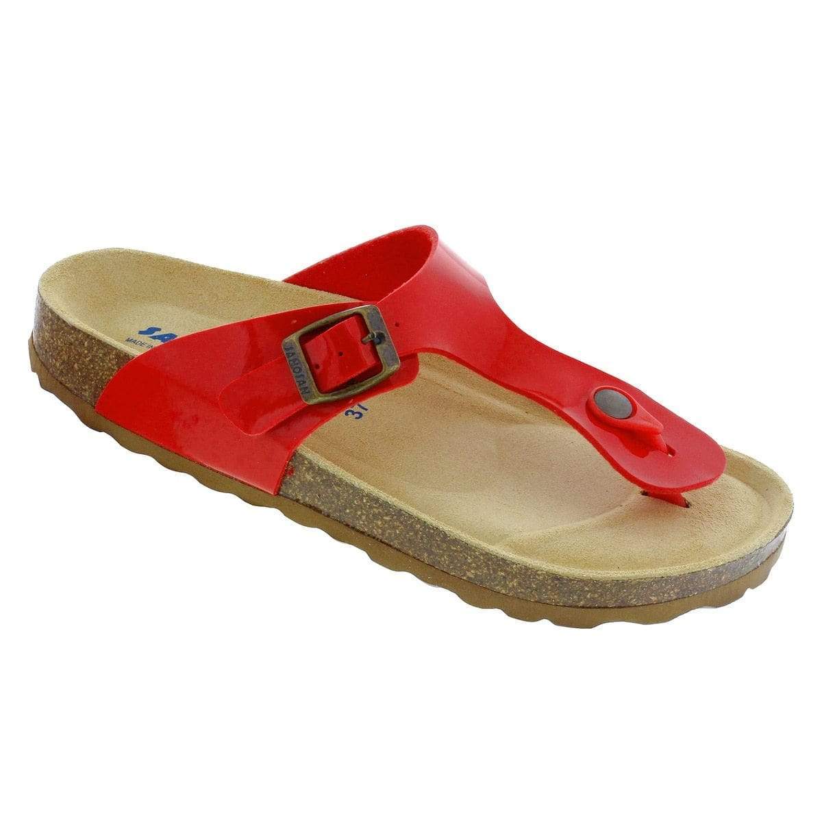 Sanosan 518801-33445-36 Geneve Sanoflor Patent - Comfort Plus Red / EU-36
