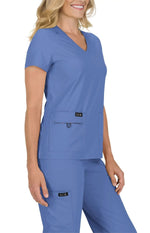 koi koi Basics Becca Women's 4-Pocket Stretch Scrub Top