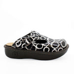 Sanosan Bella Comfort Slip-On Clogs in Zen Circles