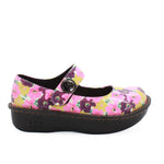 Sanosan Julia Comfort Mary-Jane Clogs in Bouquet Print