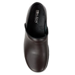 BJORK BJORK Flex Pro Closed Back Brown Leather Clogs