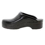 BJORK BJORK Men's STEIN Open Back Cabrio Leather Clogs
