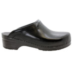 BJORK BJORK Men's STEIN Open Back Cabrio Leather Clogs