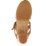 KLÄGN KLÄGN Brigetta Mid-heel Fashion Leather Wooden Clogs