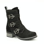 Dromedaris Klara High Ankle Nubuck Leather Boot