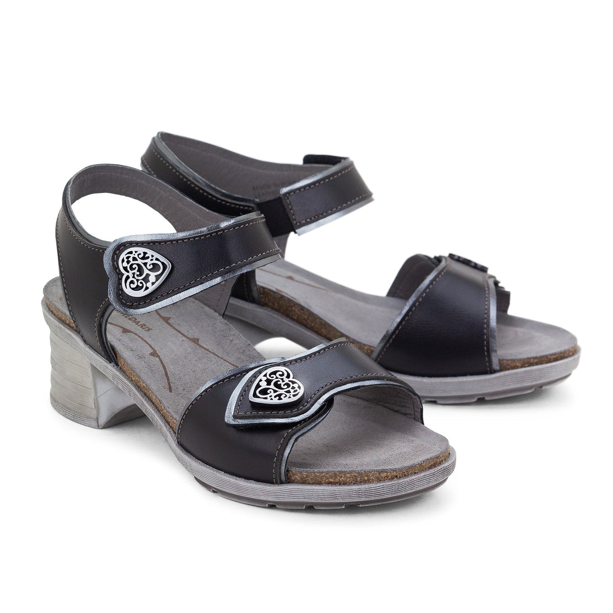 Dromedaris Silvie Adjustable Leather Sandals