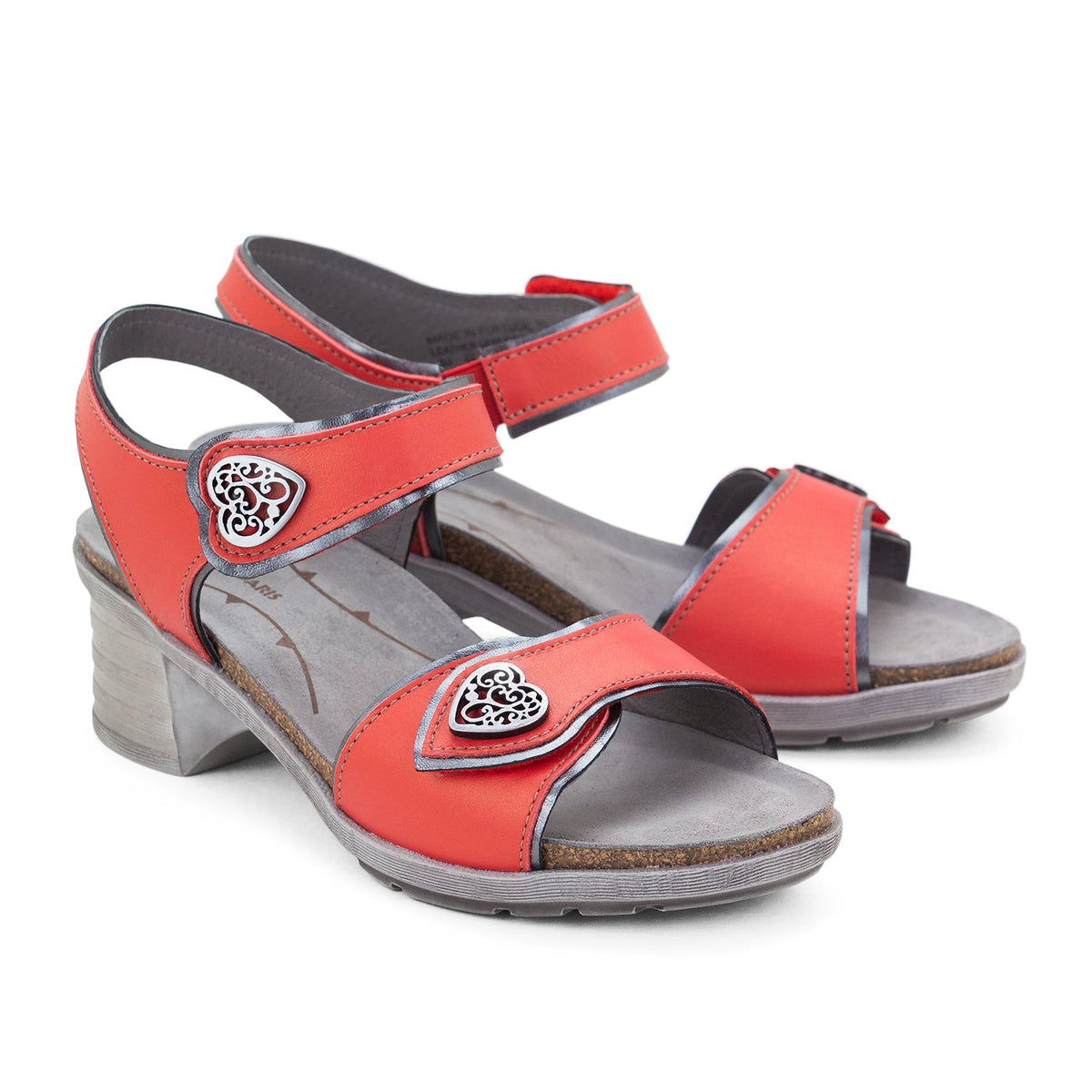 Dromedaris Silvie Adjustable Leather Sandals