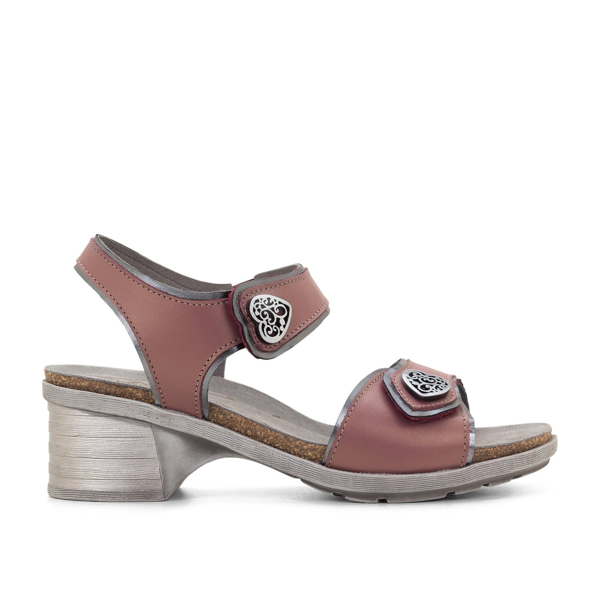 Dromedaris Silvie Adjustable Leather Sandals