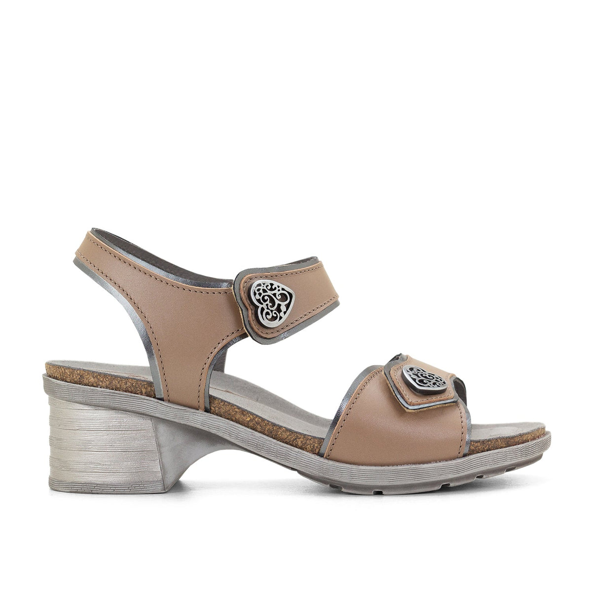 Dromedaris Silvie Adjustable Leather Sandals