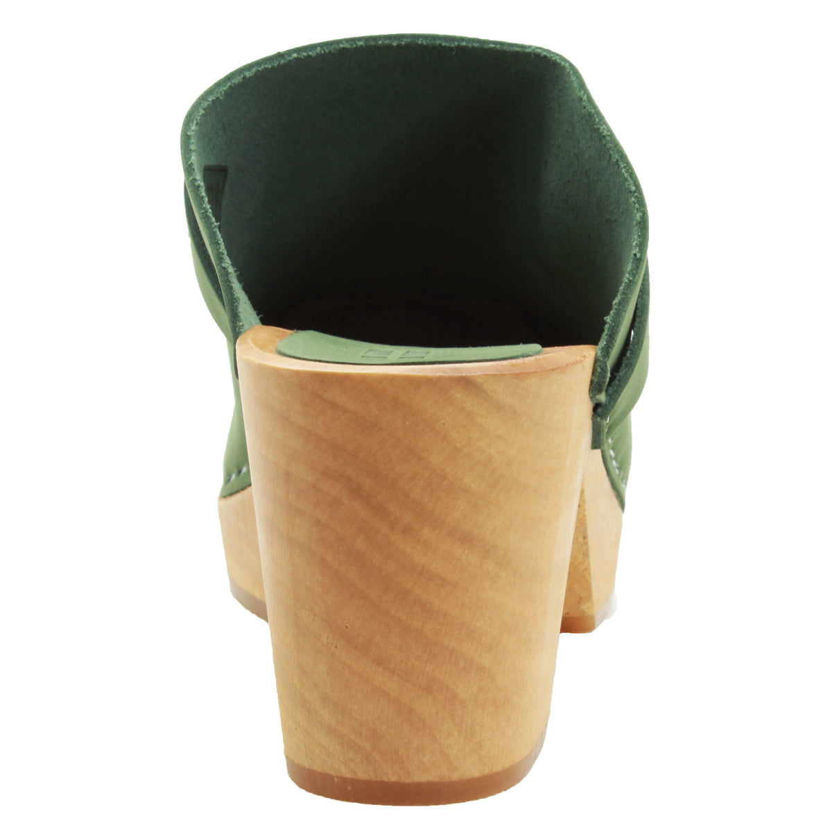 BJORK BJORK TIA Wooden Clogs in Oiled Leather