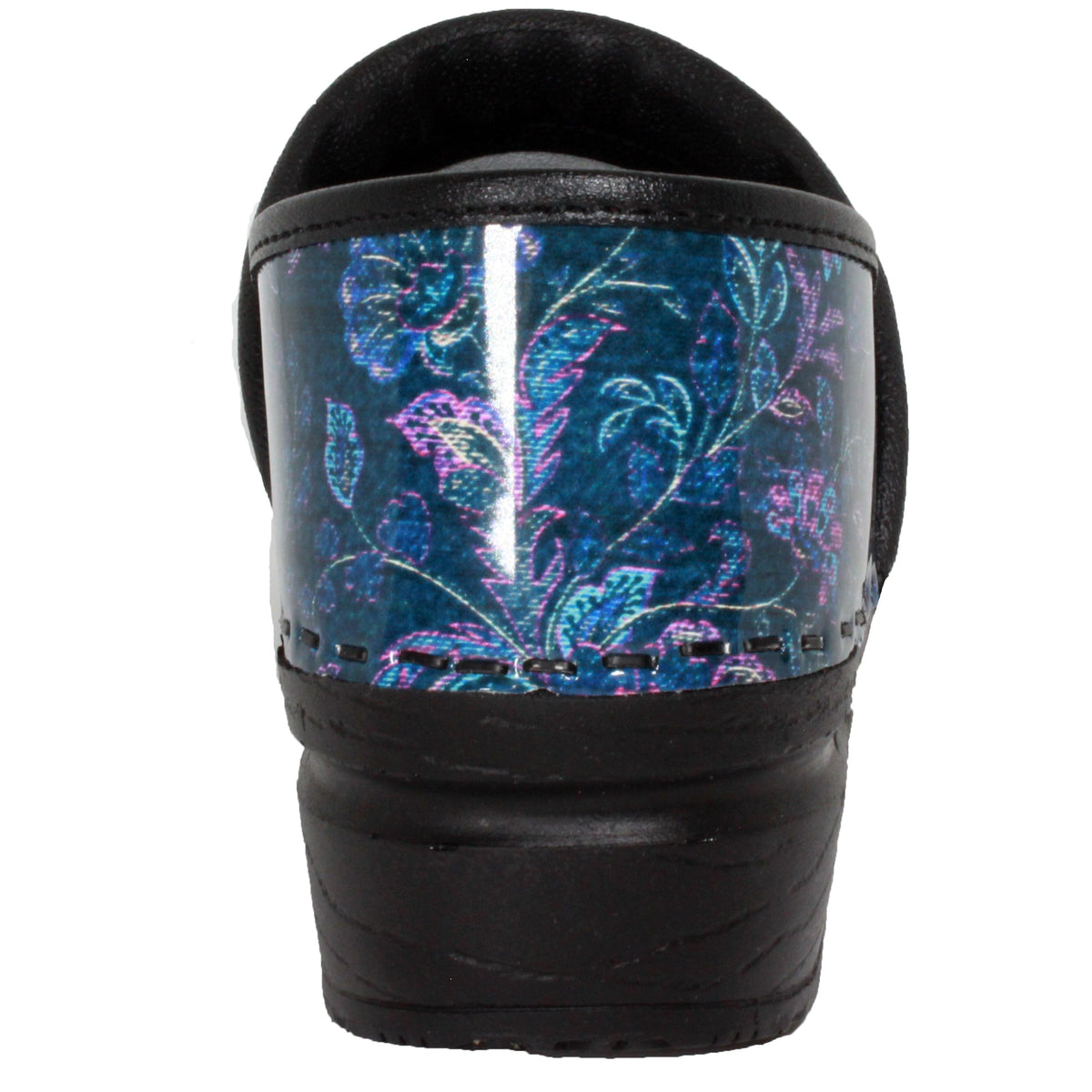 BJORK BJORK PROFESSIONAL Atalie Printed Leather Clogs