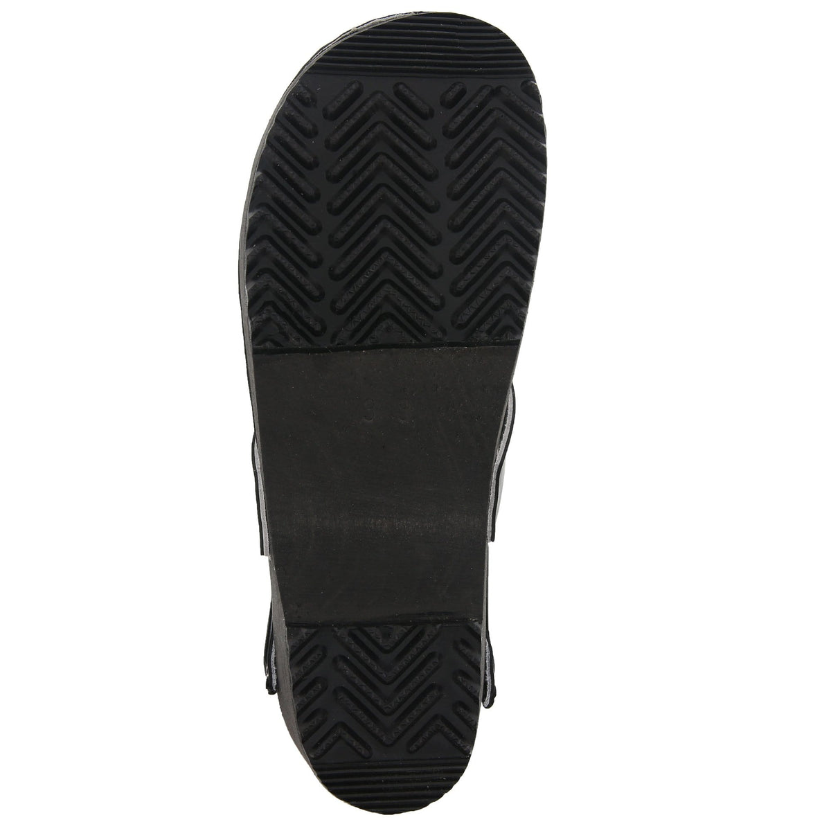 BJORK BJORK Mala Wood Open Back Leather Clogs