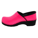 BJORK BJORK PRO ELSA Neon Pink (Ltd. Edition) Patent Leather Clogs