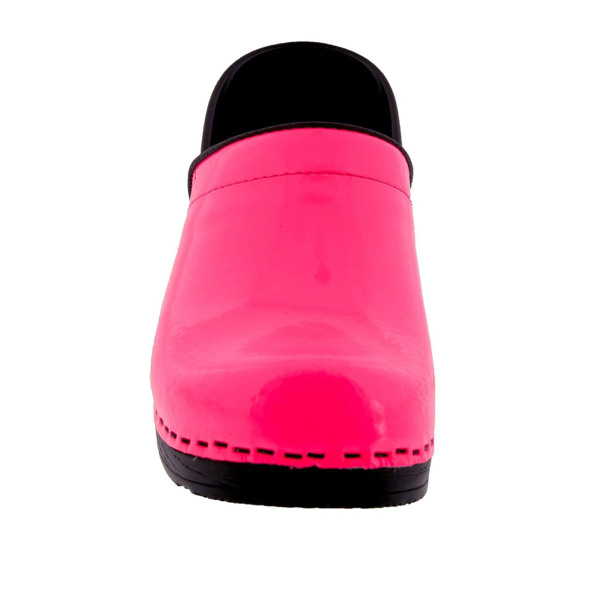 BJORK BJORK PRO ELSA Neon Pink (Ltd. Edition) Patent Leather Clogs