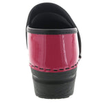 BJORK BJORK PRO ELSA Patent Leather Clogs in Fuchsia