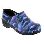BJORK 757613-90-36 BJORK PROFESSIONAL Cosmos Leather Clogs Multi / EU-36